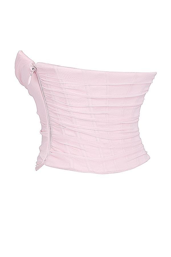 Georgie  ballerina pink strapless corset Product Image