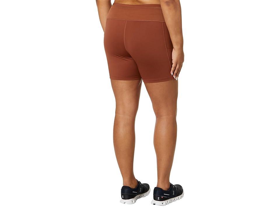 On Performance Short Tights (Ruby) Women's Clothing Product Image
