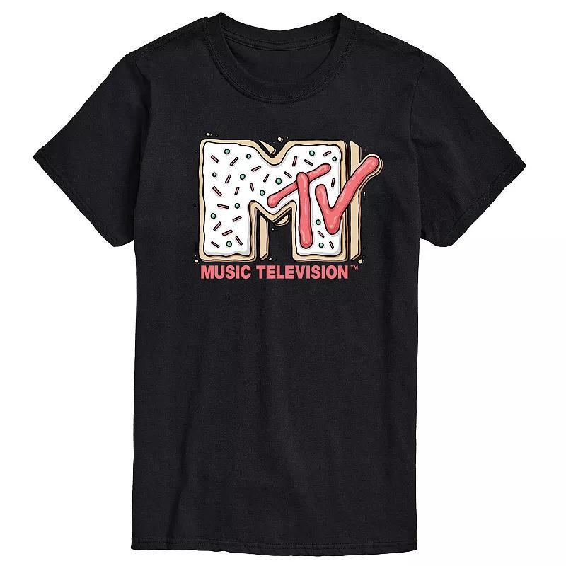 Big & Tall MTV Sugar Cookie Logo Graphic Tee, Mens Product Image