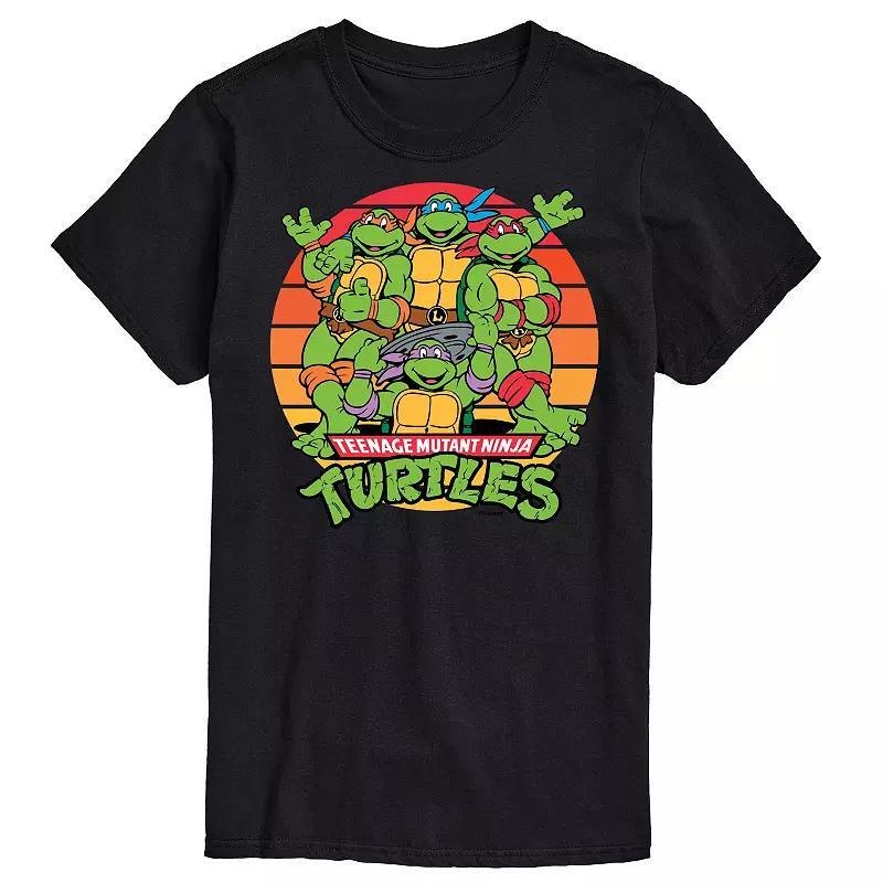 Big & Tall TMNT Retro Graphic Tee, Men's, Size: XXL Tall, Blue Product Image