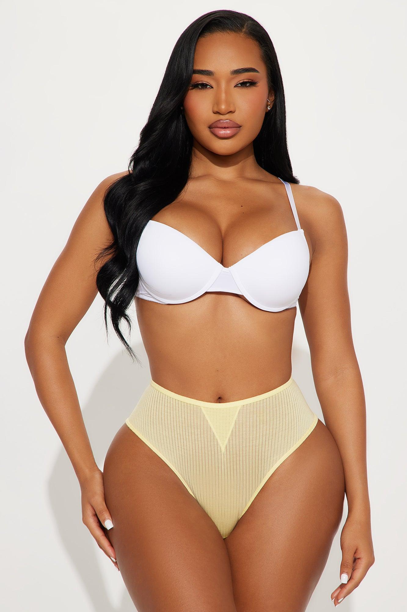 Daily Mood Soft Ribbed Hipster Panty - Banana Product Image