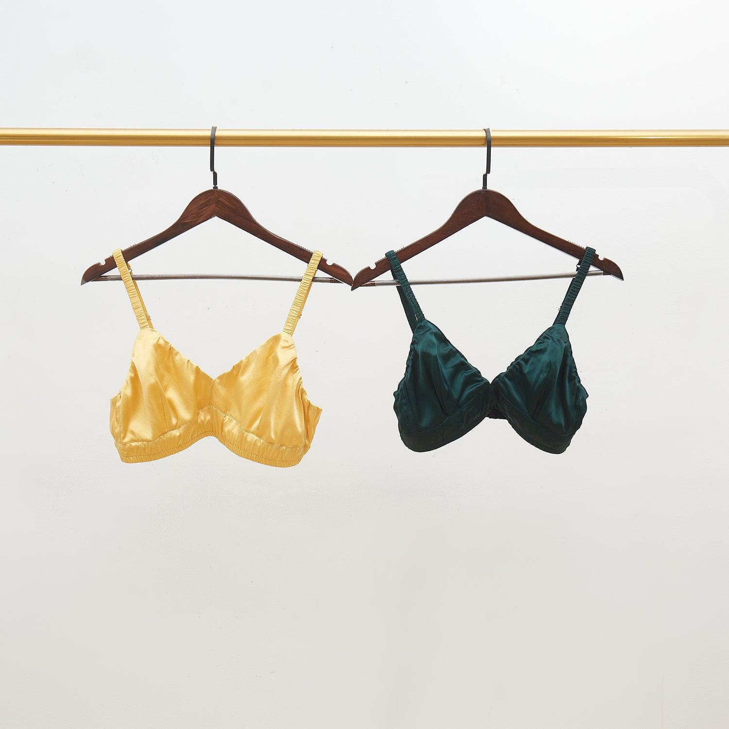Set of 9 Pure Mulberry Silk Bikini Panties | Mid Waist | 22 Momme | Float Collection Product Image