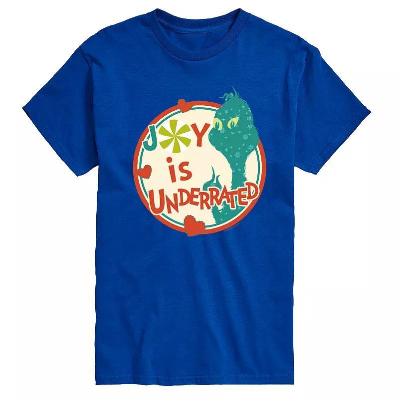 Mens Dr. Seuss The Grinch Joy Is Underrated Graphic Tee Product Image