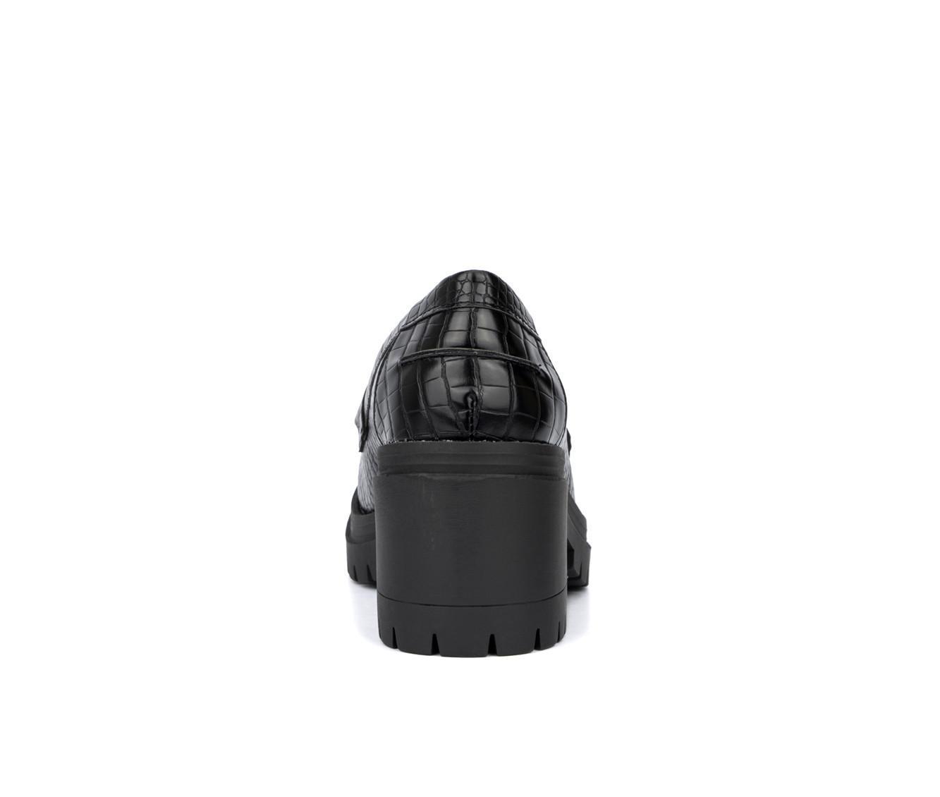 Women's New York and Company Penni Heeled Loafers Product Image