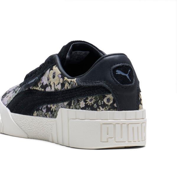 PUMA Cali OG Dark Floral Women's Sneakers in Black/Galactic Grey Product Image