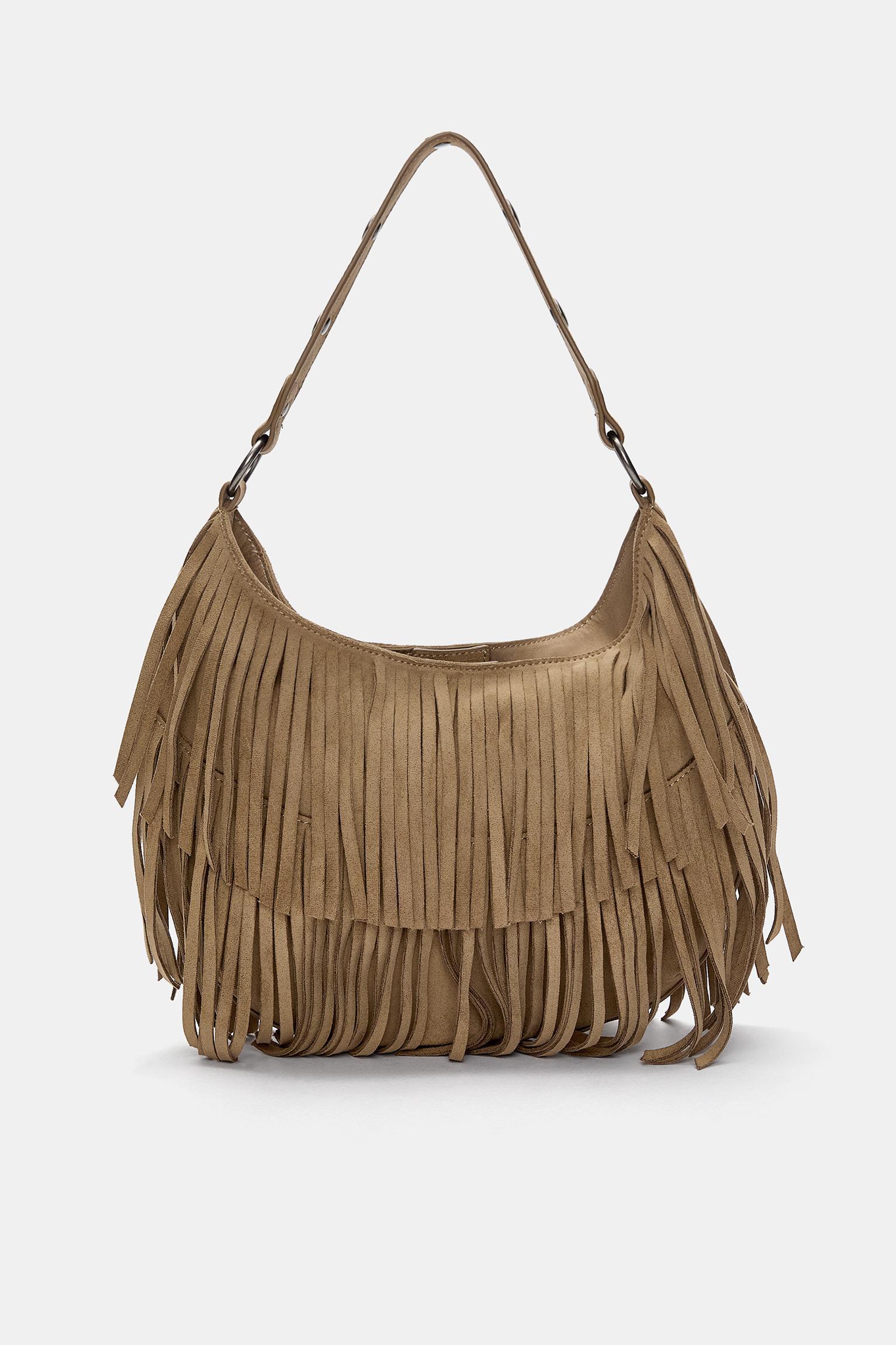 Fringed shoulder bag Product Image