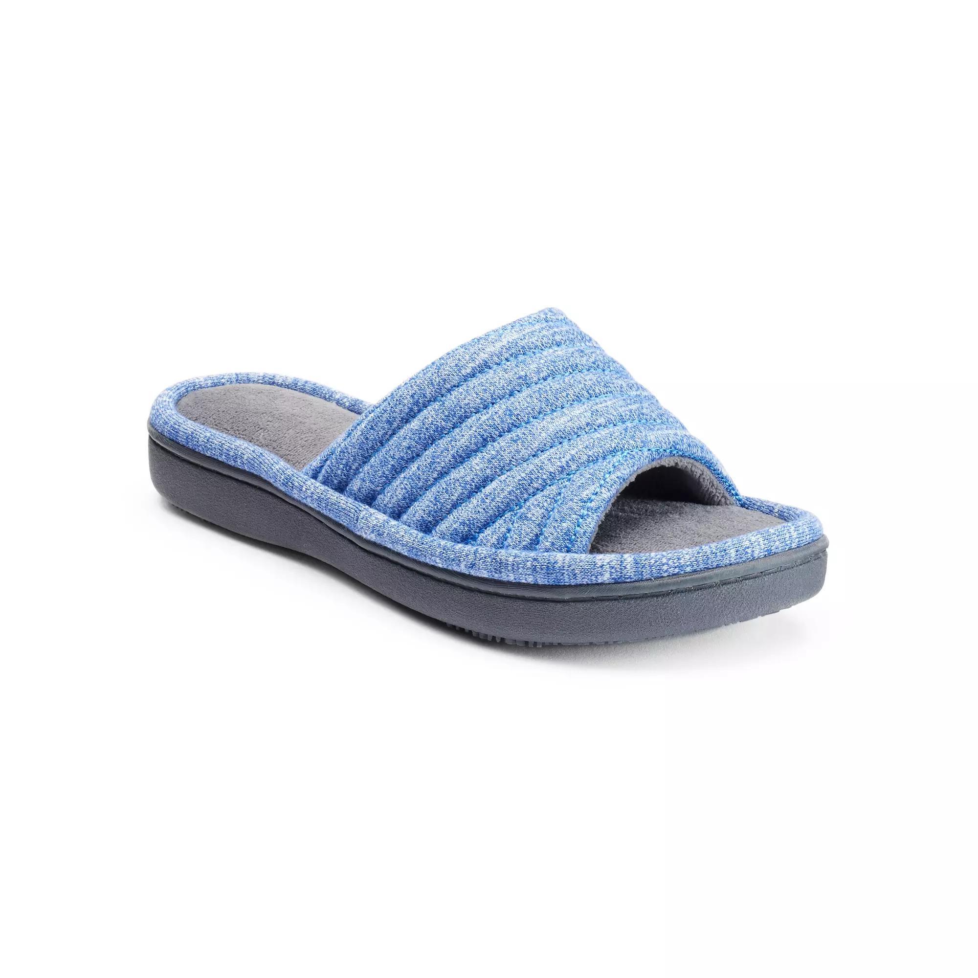 isotoner Andrea Space Knit Womens Slide Slippers Product Image