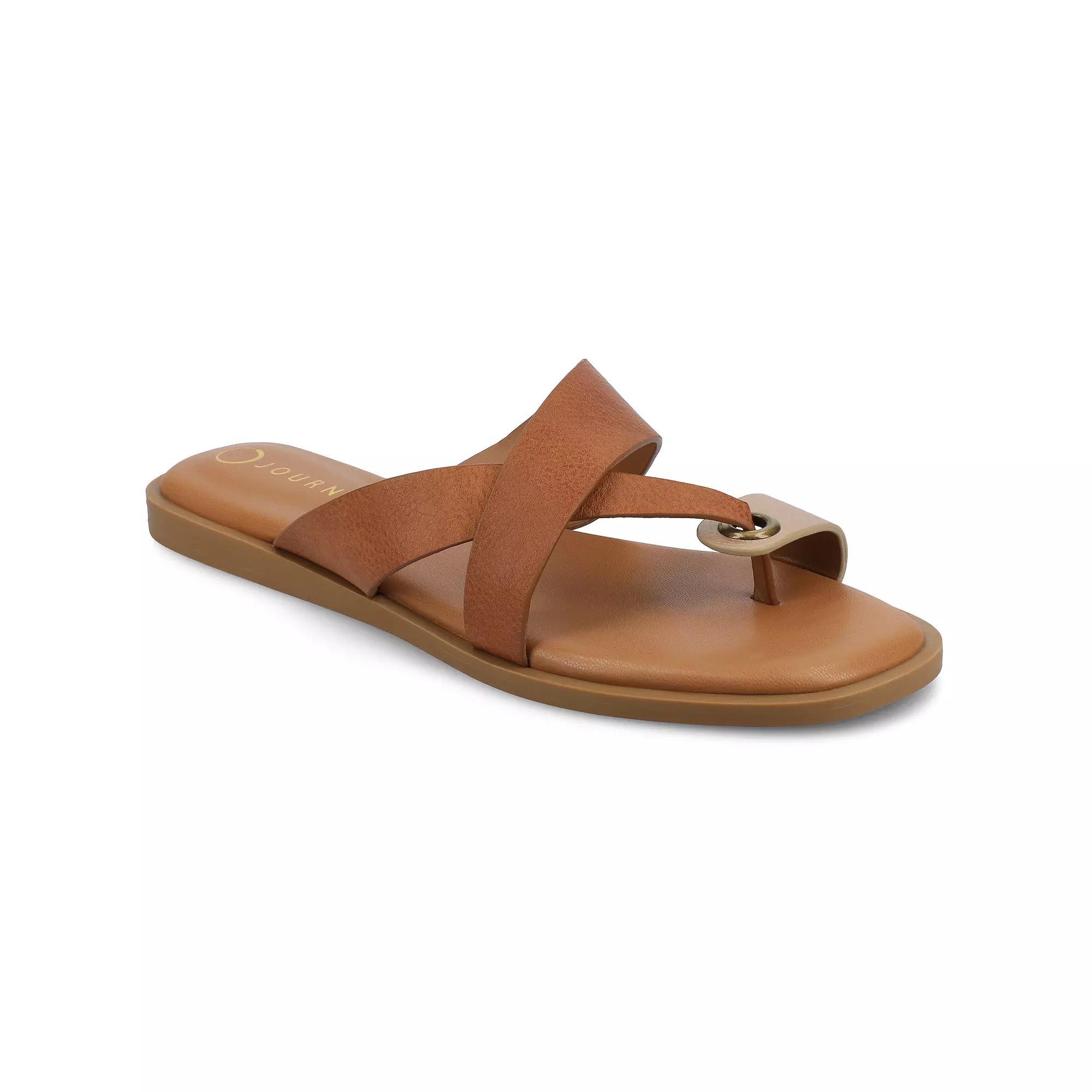 Journee Collection Womens Prizzie Slide Sandal Product Image