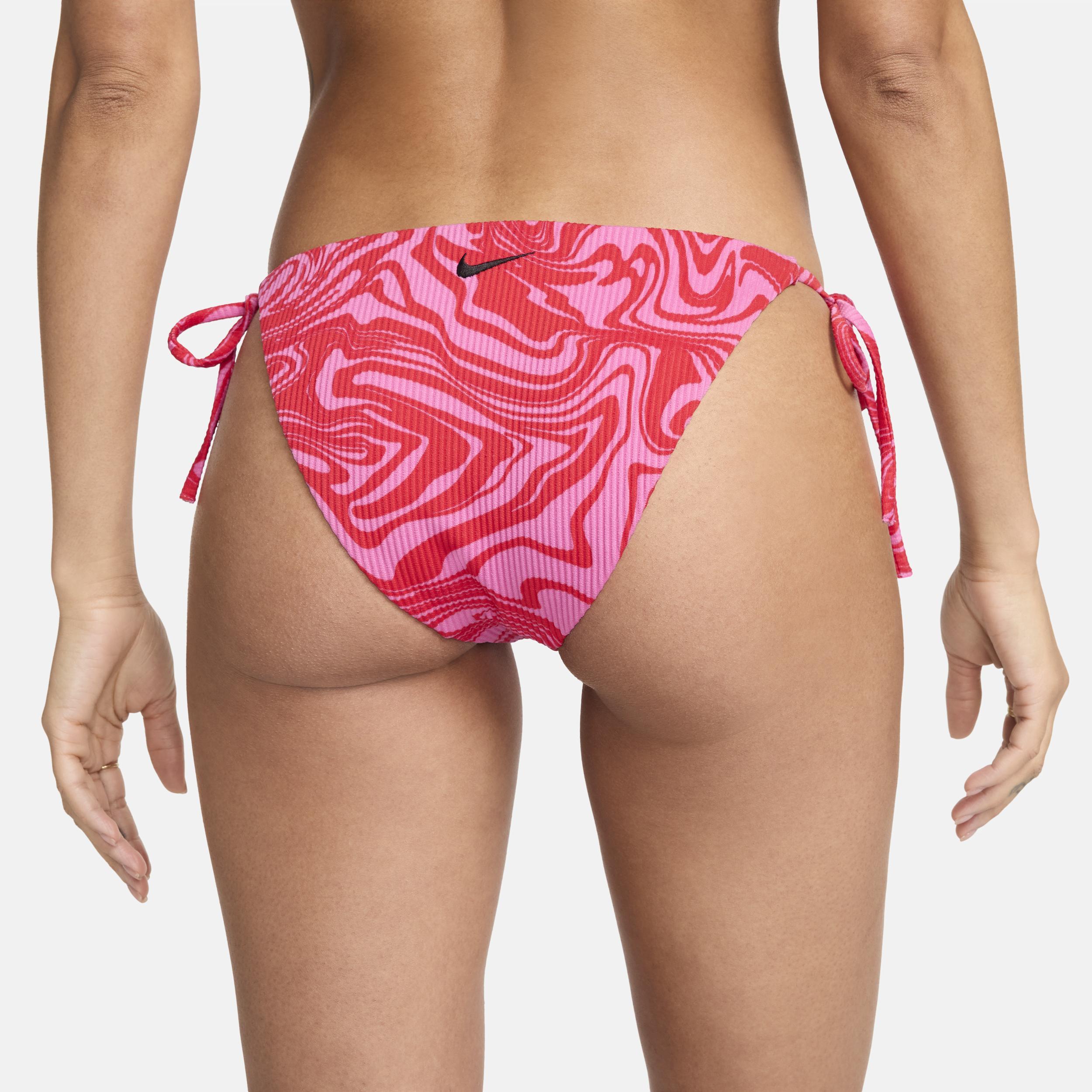 Nike Swim Swirl Women's String Bikini Bottom Product Image