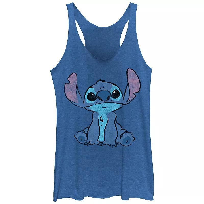 Disney's The Nightmare Before Christmas Ghostlike Charm Juniors' Racerback Tank Top, Girl's, Size: Medium, Black Grey Product Image