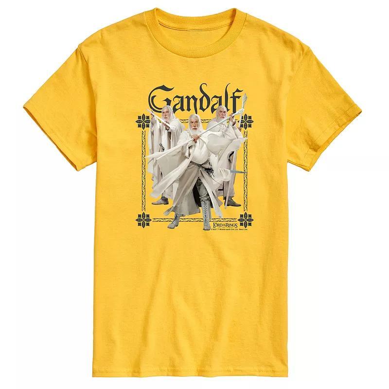 Mens The Lord Of The Rings Gandalf The White Graphic Tee Ivory Product Image