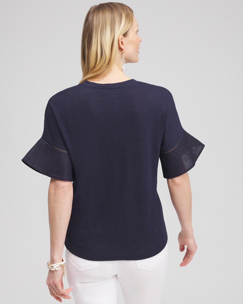 Zenergy® Ruffle Neck Tank Product Image