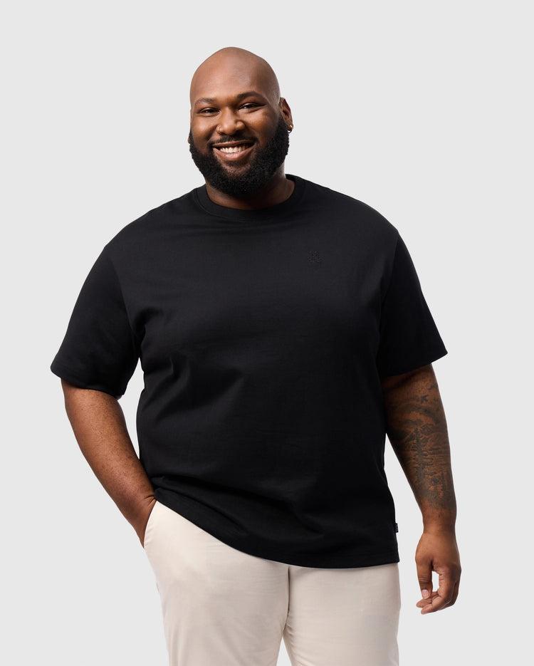 BIG AND TALL DUKE OVERSIZED TEE - B9U742D200 Product Image
