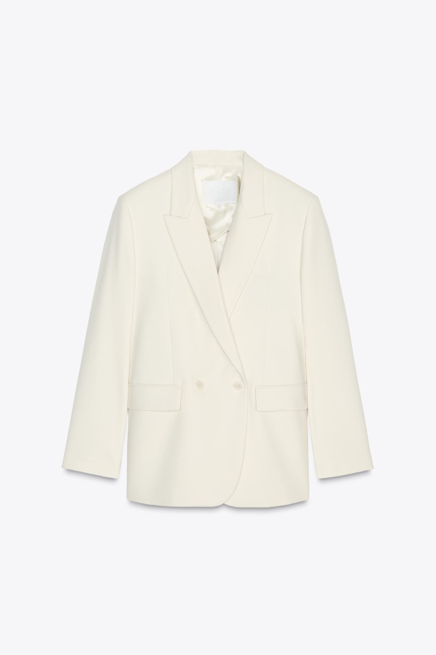 ZW COLLECTION DOUBLE BREASTED JACKET Product Image