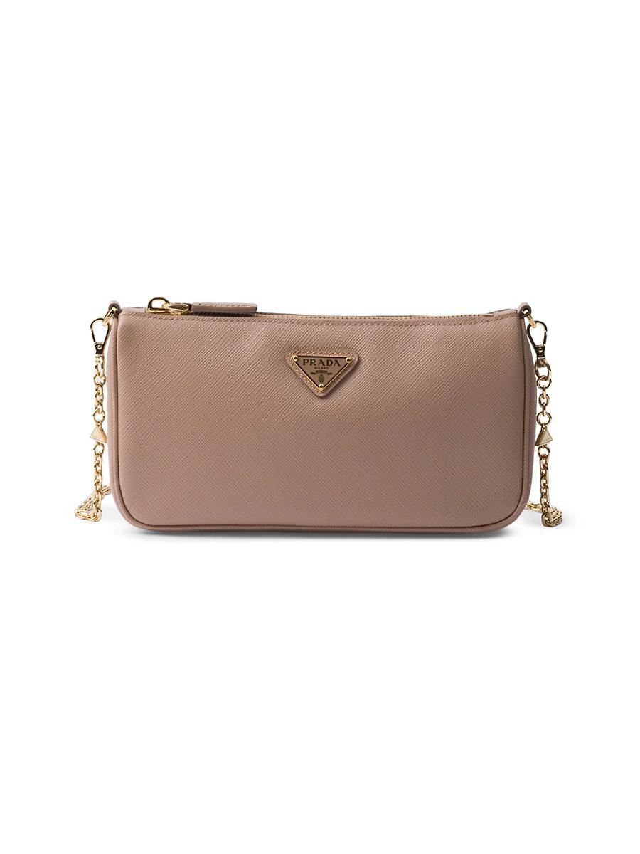 Womens Saffiano Leather Mini-Bag Product Image