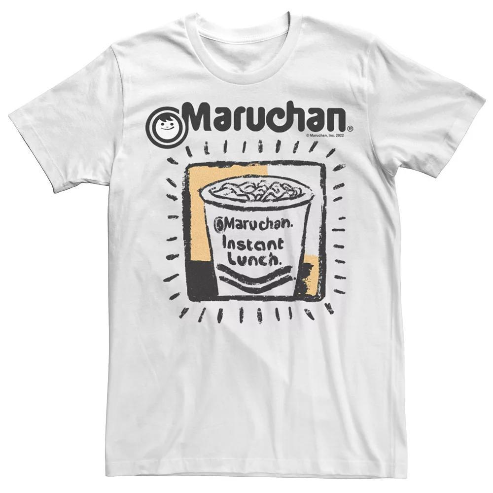 Men's Maruchan Instant Ramen Sketch Graphic Tee, Size: Medium, White Product Image