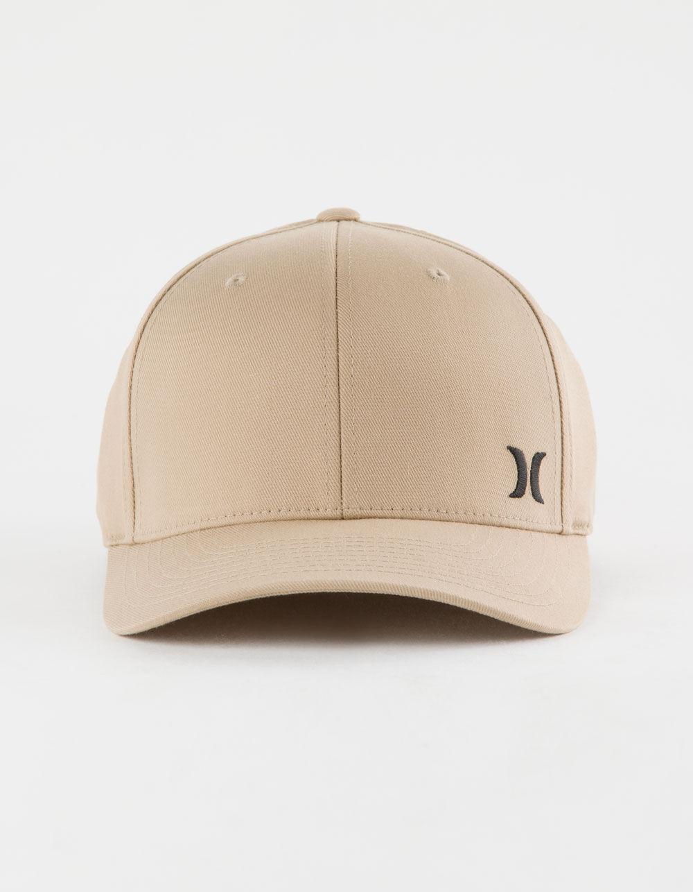 HURLEY Micro Icon Flexfit Hat - KHAKI Product Image