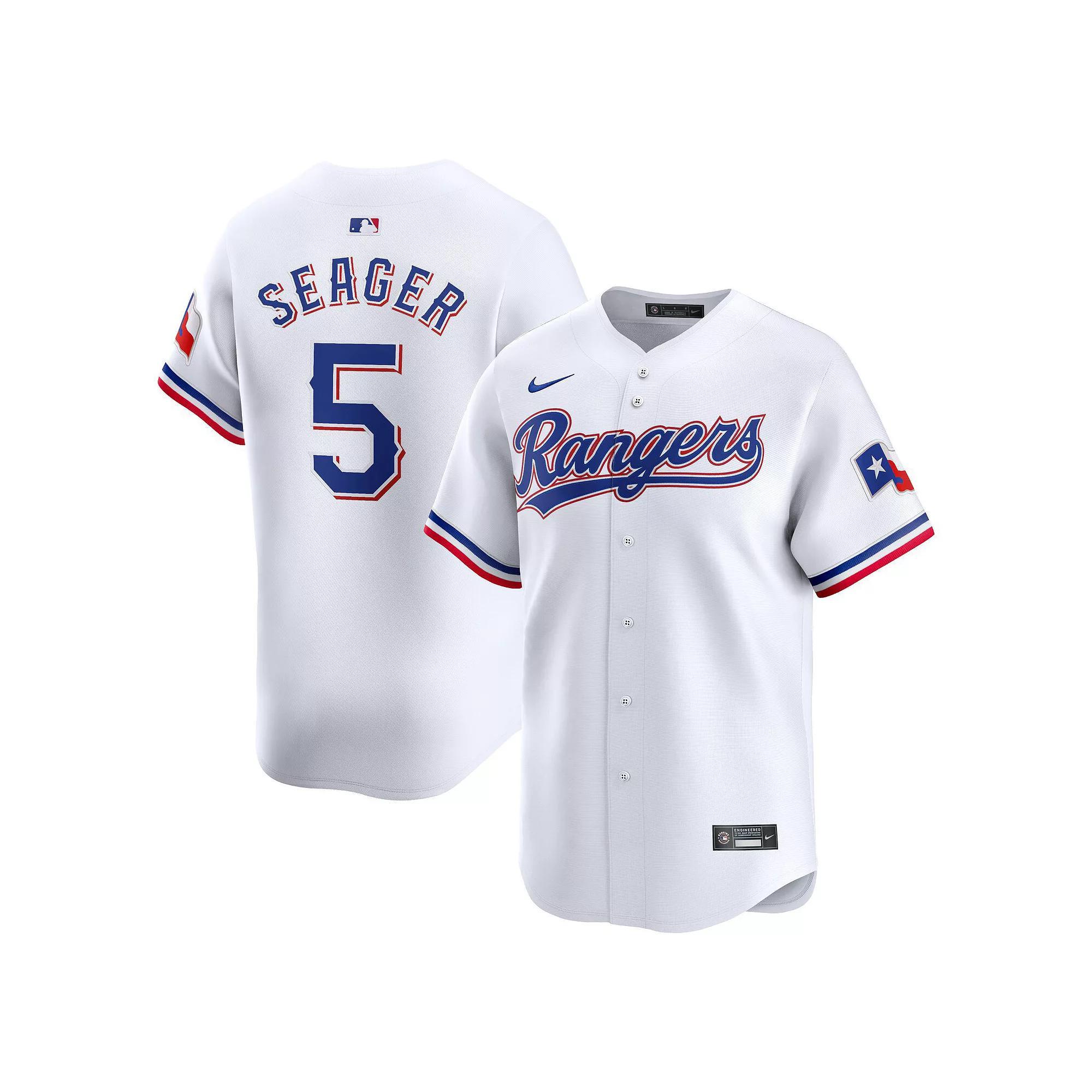 Men's Nike Corey Seager White Texas Rangers Home Limited Player Jersey, Size: Medium Product Image