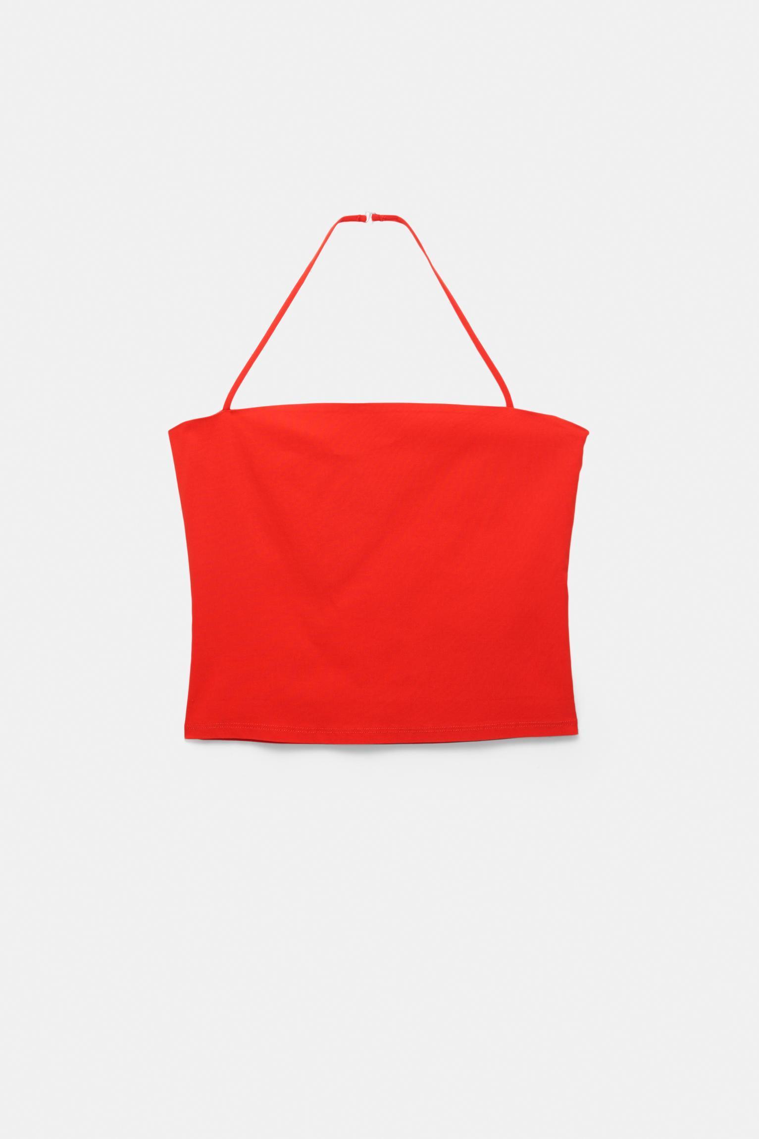 Top with straight neckline Product Image