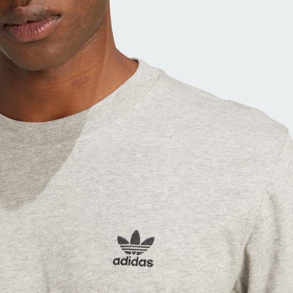 adidas Trefoil Essentials Tee Night Indigo L Mens Product Image