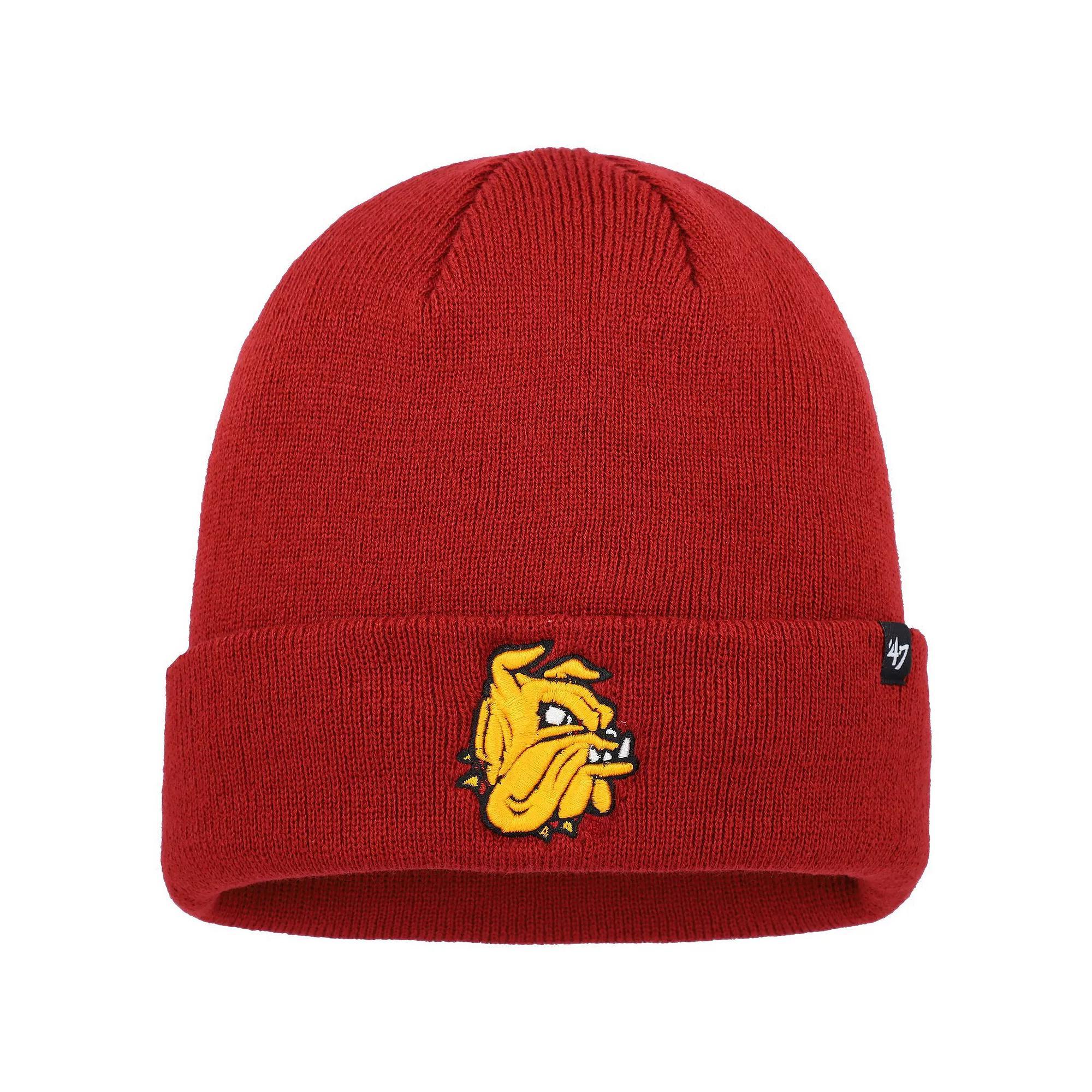 Men's '47 Maroon Minnesota Duluth Bulldogs Raised Cuffed Knit Hat, Umd Red Product Image