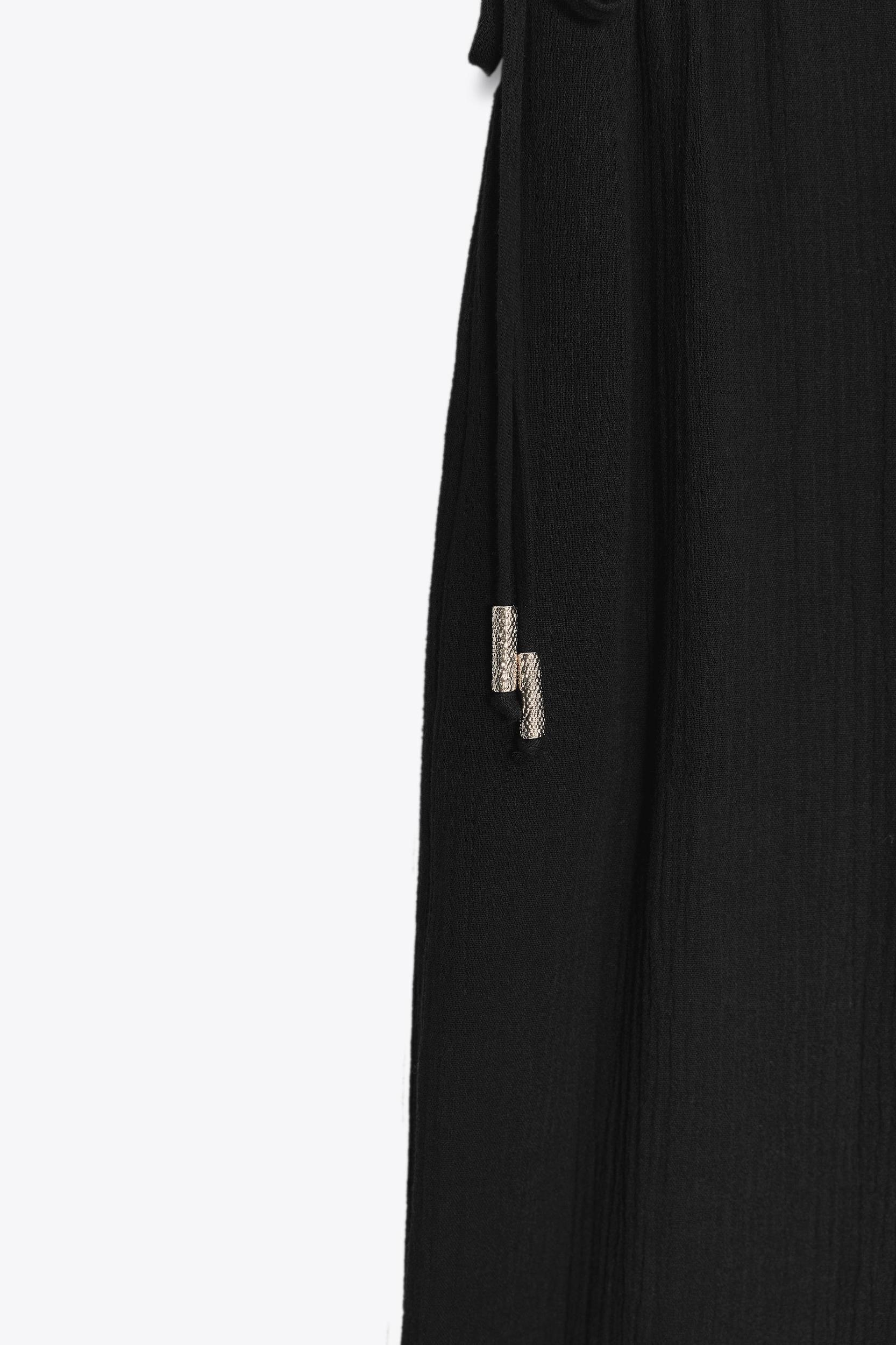 SEMI-SHEER WIDE LEG PANTS Product Image