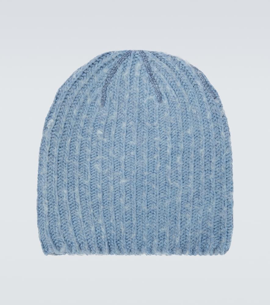 OUR LEGACY Blue Rolled Brim Beanie Product Image