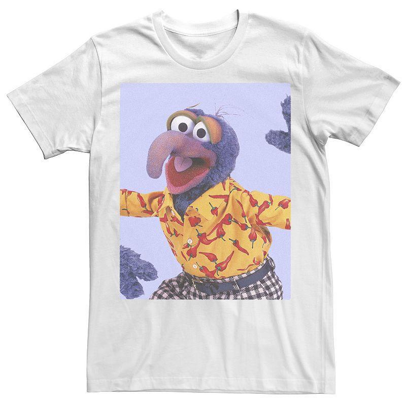 Men's Muppet Gonzo Meme Photo Real Tee, Size: XS, White Product Image