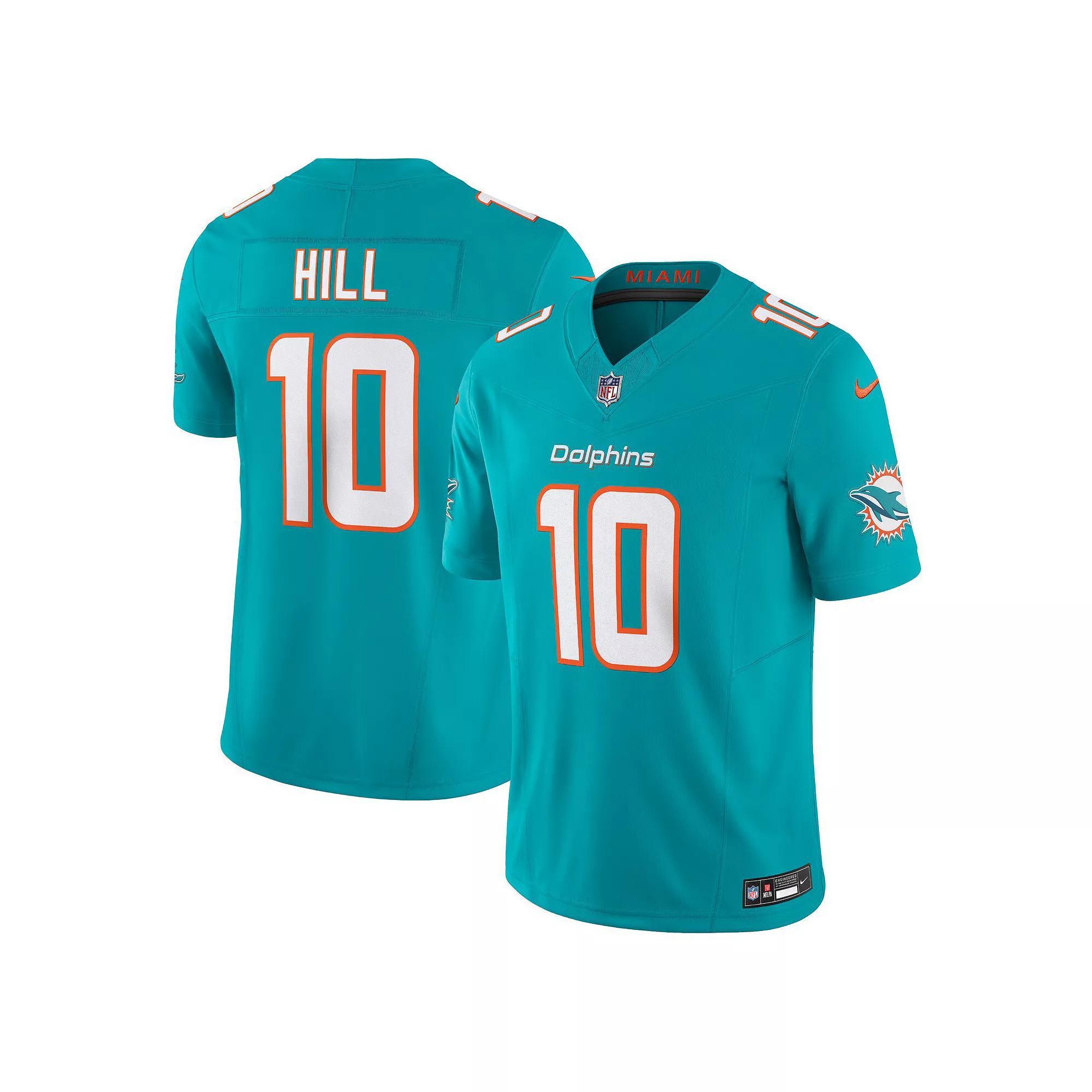 Tyreek Hill Miami Dolphins Nike Men's Dri-FIT NFL Limited Football Jersey Product Image