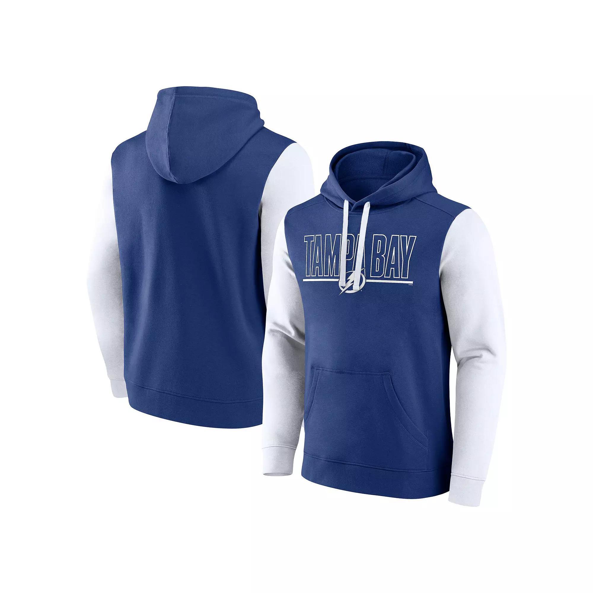 Men's Blue Toronto Maple Leafs Deliver Fleece Pullover Hoodie, Size: 2XL, Mpl Blue Product Image