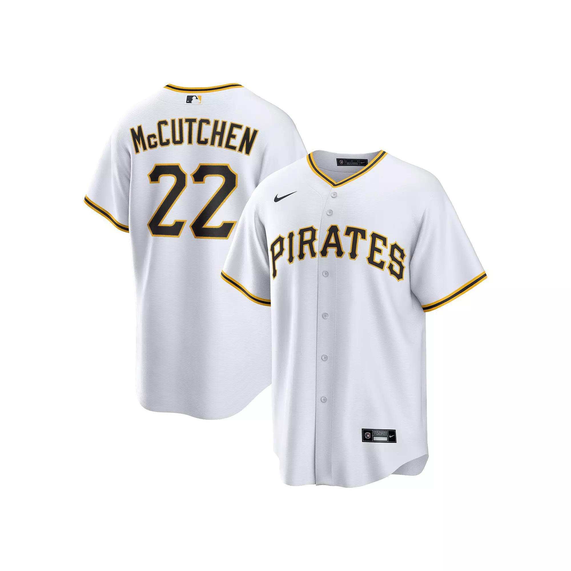 Men's Nike Andrew McCutchen White Pittsburgh Pirates Replica Player Jersey, Size: XL Product Image