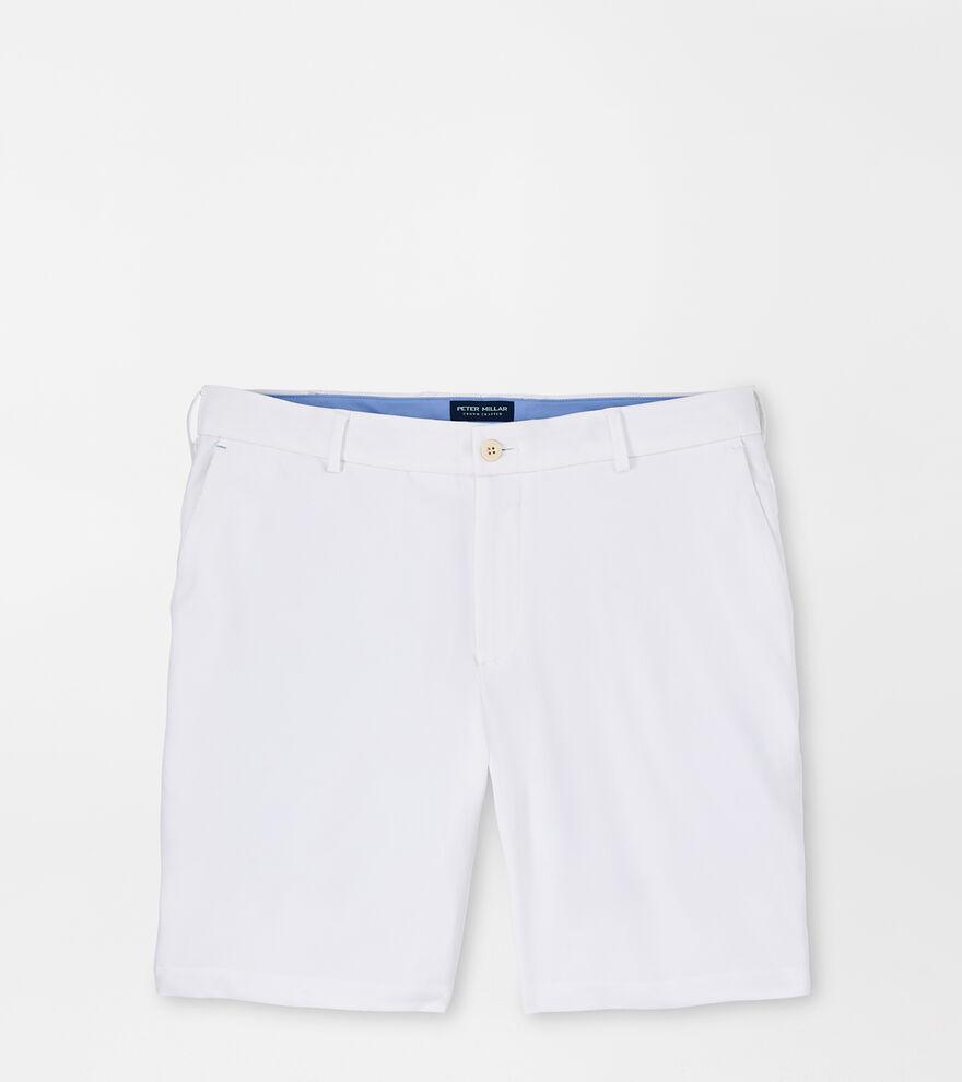Peter Millar Mens Surge Performance Short | Color: White | Size: 38 Product Image