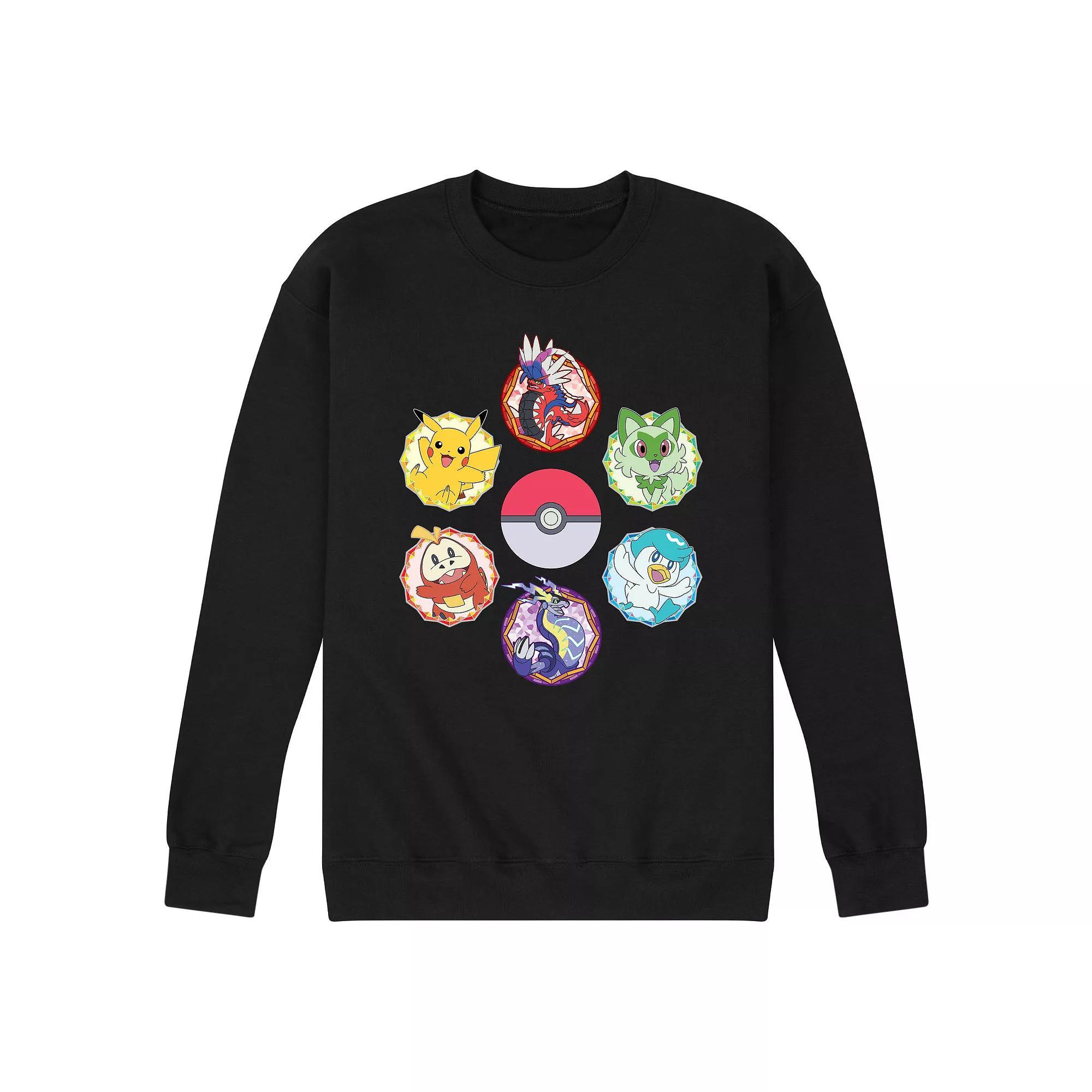 Mens Pokemon Sparkle Badges Fleece Product Image