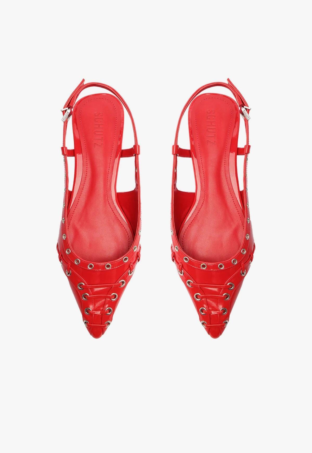 Ruth Patent Leather Flat Product Image
