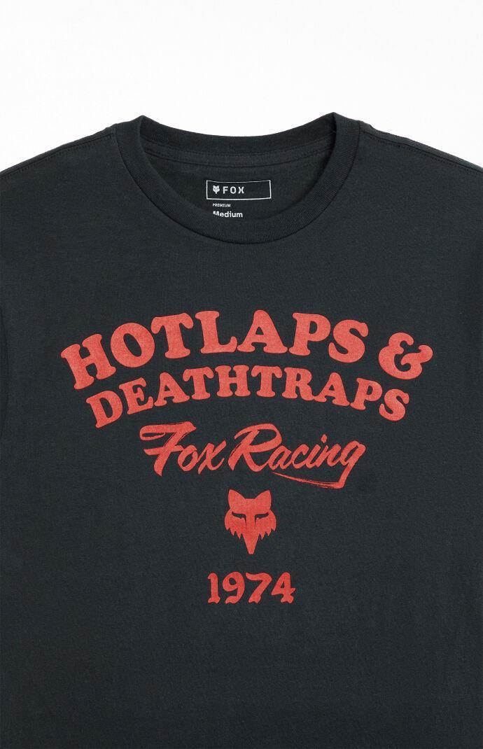 Fox Mens Hotlaps & Deathtraps Premium T-Shirt Product Image