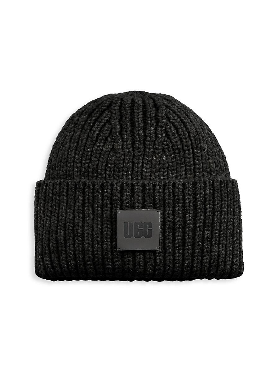 Mens Unisex Chunky Rib-Knit Beanie Product Image