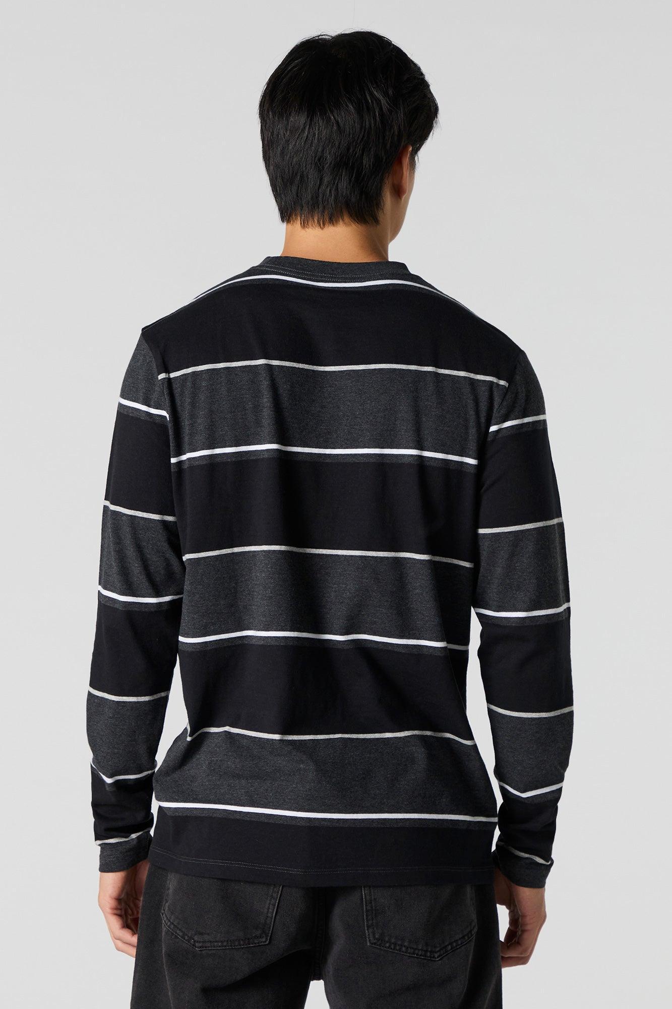 Striped Long Sleeve Top Male Product Image