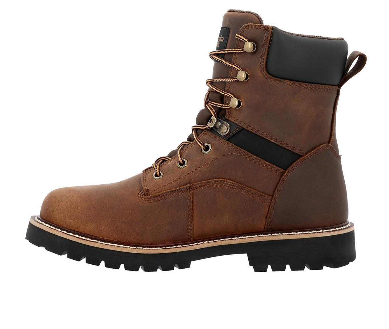 Men's Georgia Boot Core 37 8 Soft Toe Work Boots Product Image