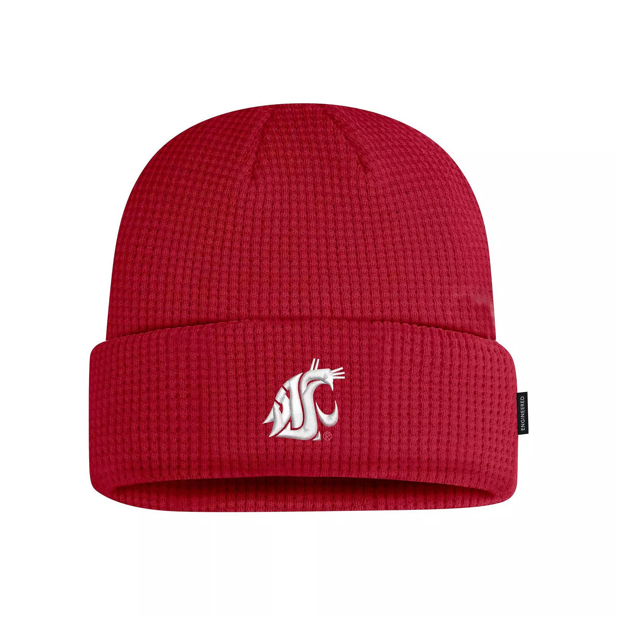 Men's Nike Crimson Washington State Cougars 2024 Sideline Terra Cuffed Knit Hat, Wsc Red Product Image