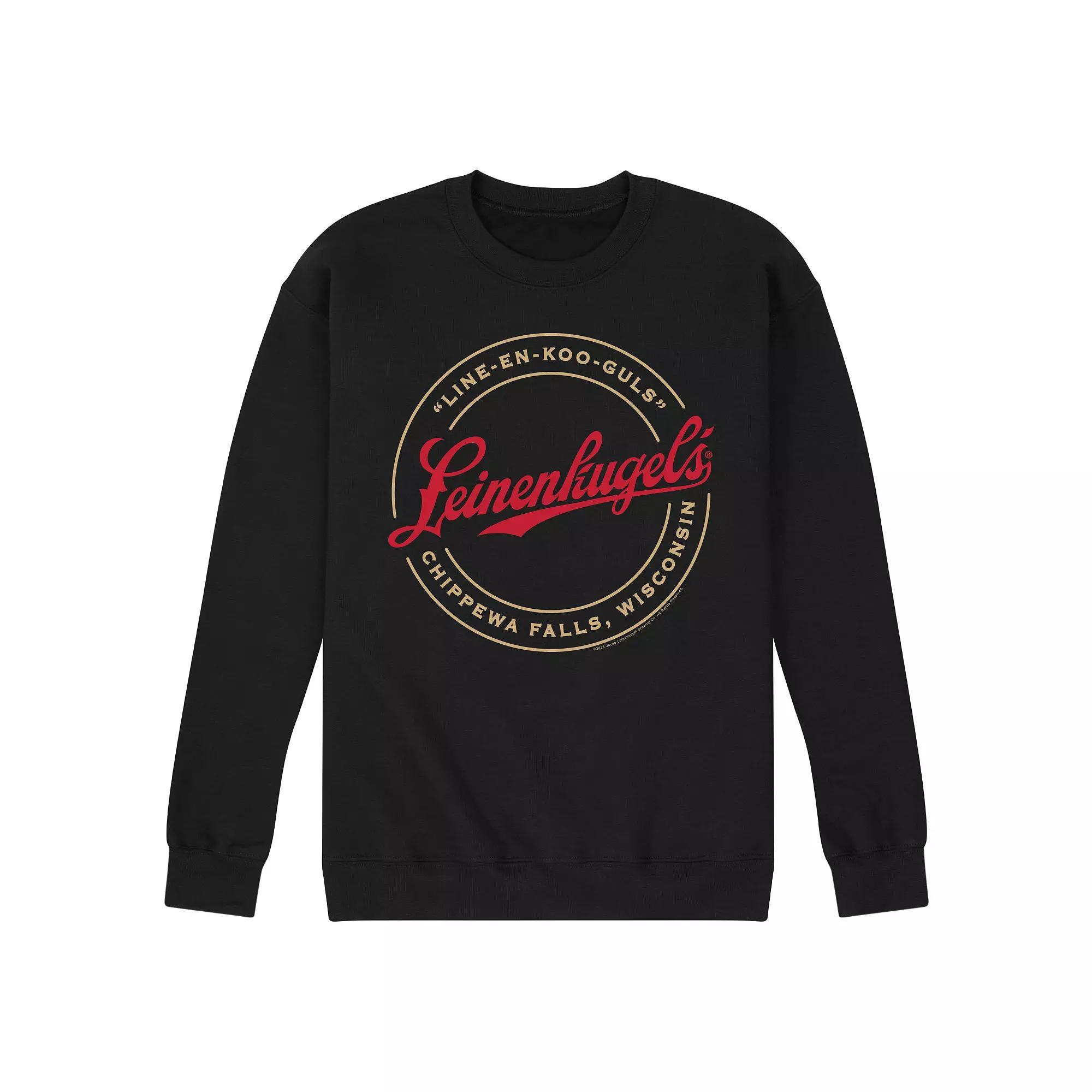 Mens Leinenkugel Logo Fleece Sweatshirt Blue Product Image