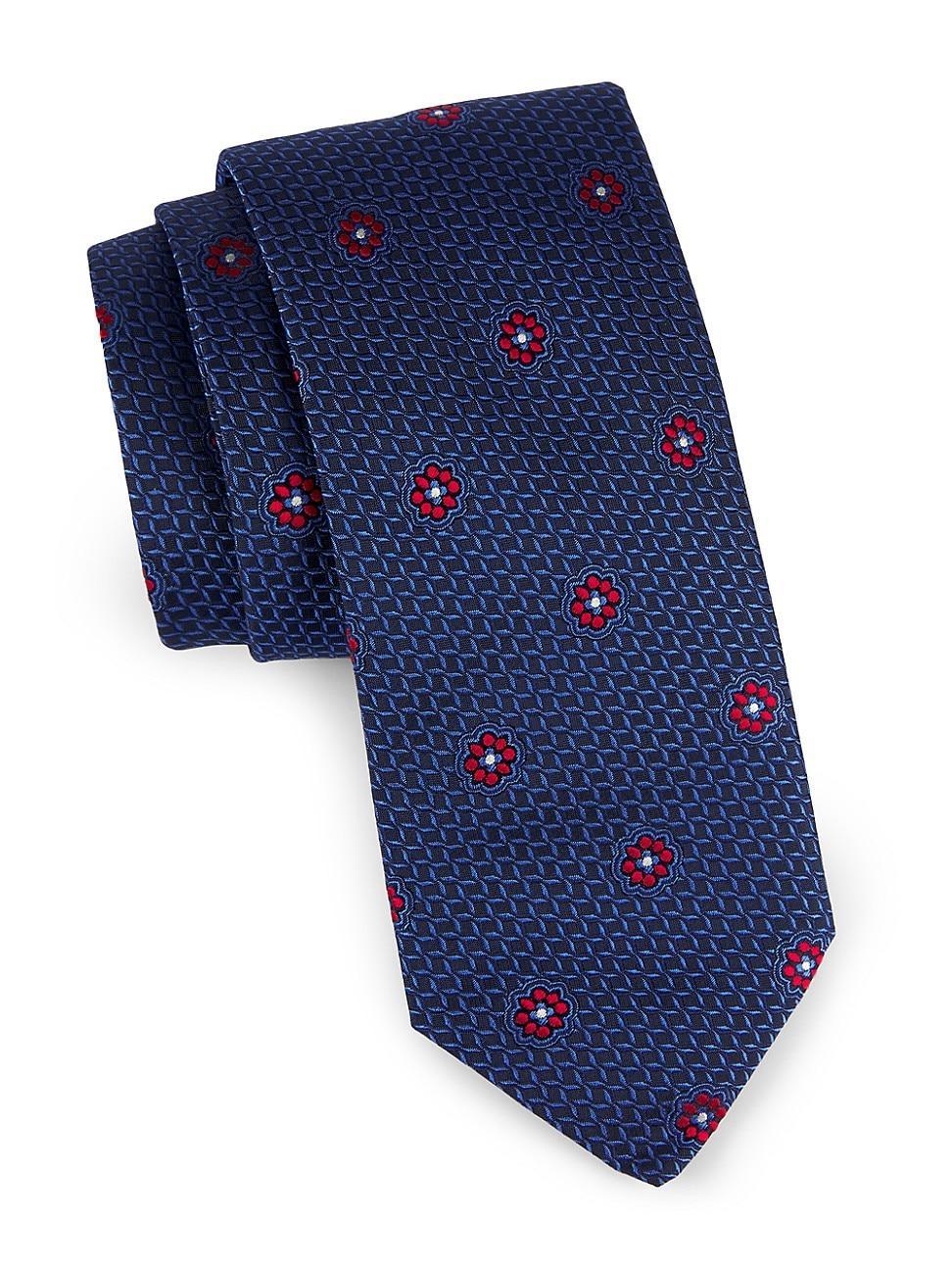 Mens Small Medallion Tie Product Image