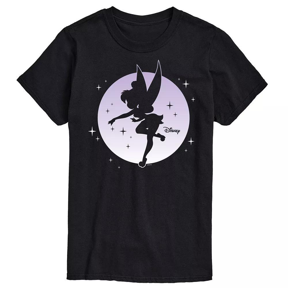 Disneys Tinker Bell Big & Tall Tink Moon Graphic Tee, Mens Product Image