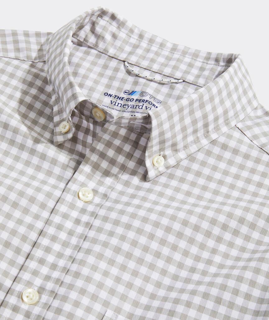 On-The-Go brrr° Gingham Shirt Product Image