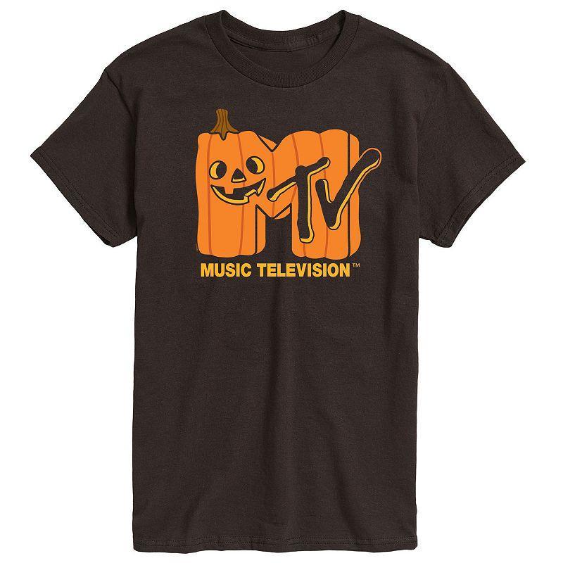 Big & Tall MTV Jack O Lantern Logo Graphic Tee, Mens Product Image