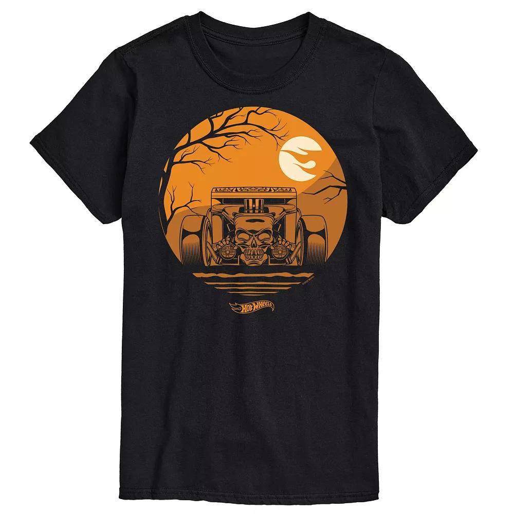 Mens Hot Wheels Haunted Road Graphic Tee Product Image