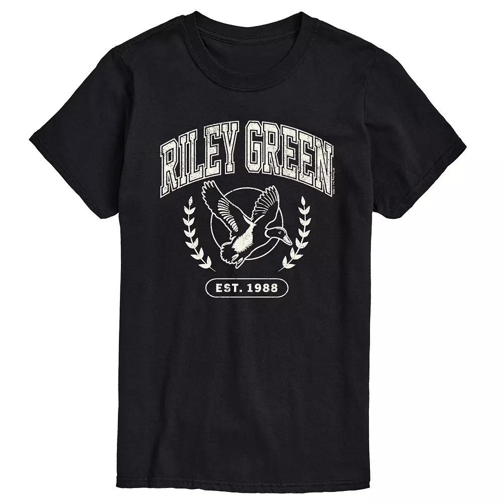 Big & Tall Riley Green Collegiate Graphic Tee, Mens Product Image