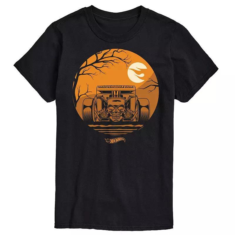 Mens Hot Wheels Haunted Road Graphic Tee Product Image