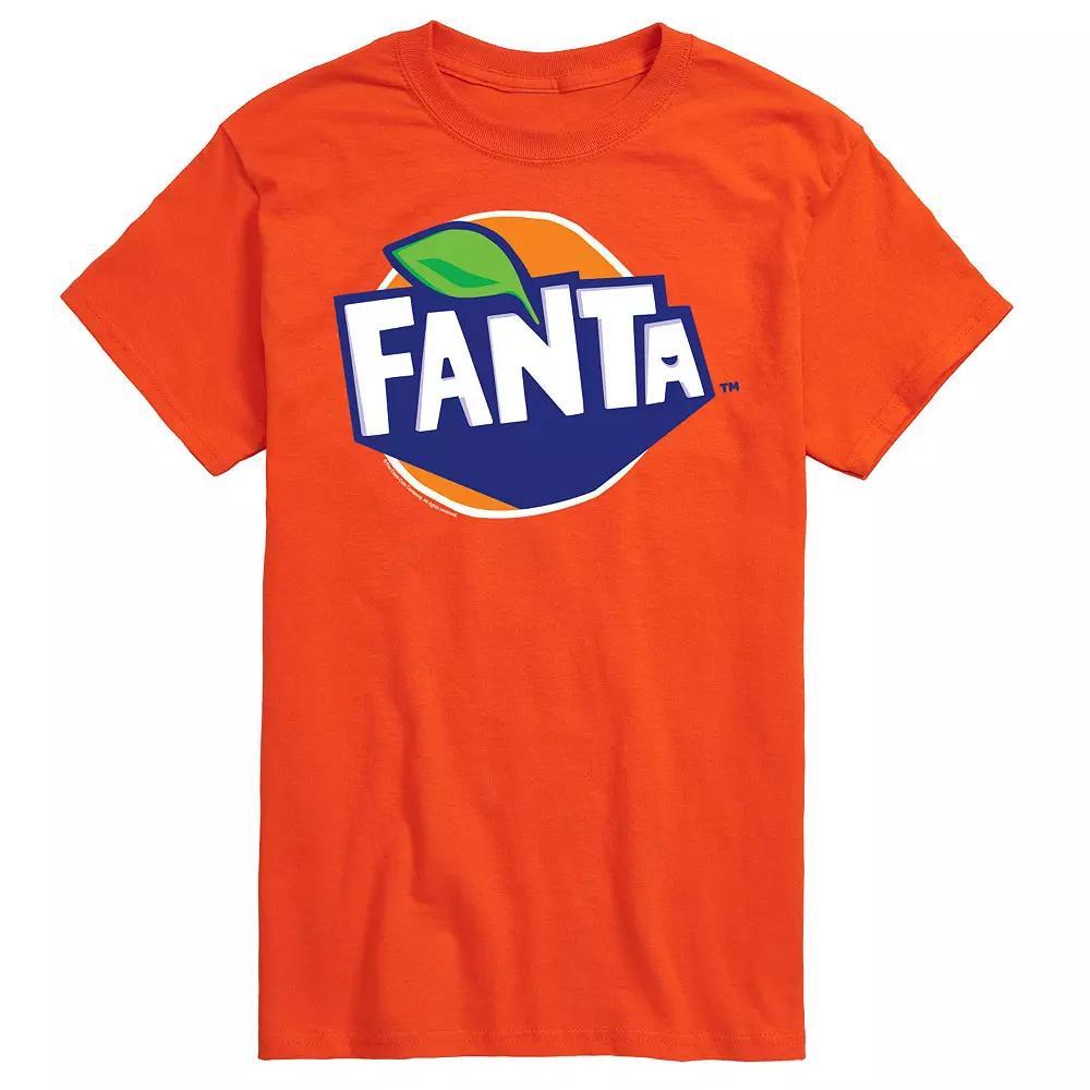Men's Coca-Cola Logos Graphic Costume Tee, Size: Small, Orange Product Image