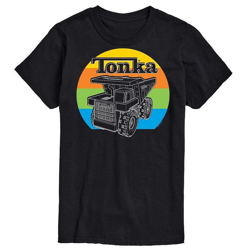 Men's Tonka Retro Sunset Graphic Tee, Size: XL, Black Product Image