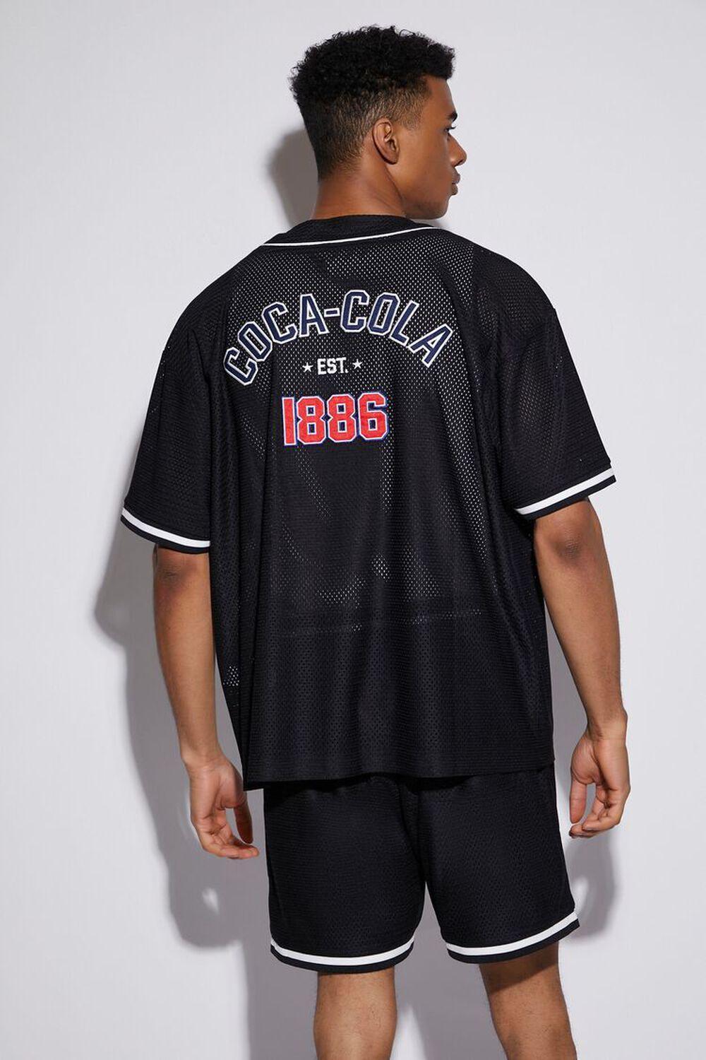 Embroidered Coca-Cola Applique Baseball Jersey | Forever 21 Product Image
